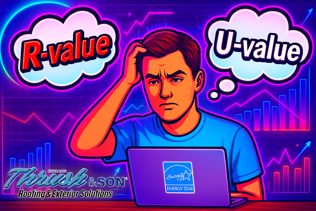 Understanding Window Efficiency with R-Value and U-Value comparison for Energy Star rated replacement windows