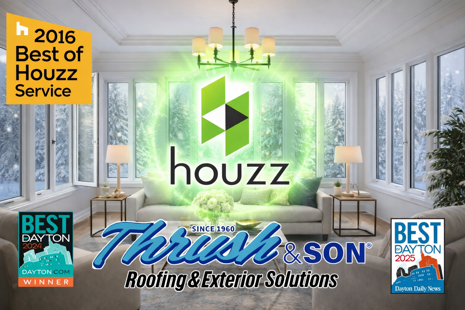 Thrush & Son Awarded Best of Houzz 2016 Honors