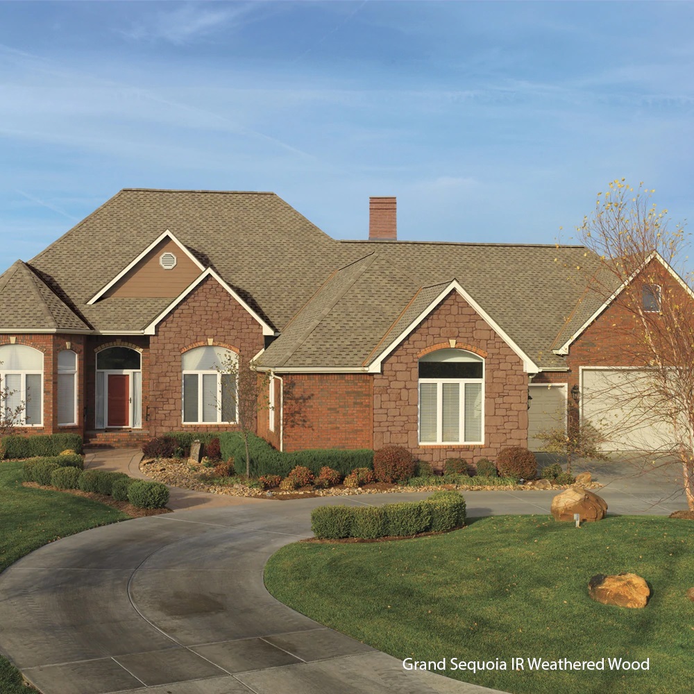 Roof Style with GAF Grand Sequoia AS shingles creating dramatic texture and high-definition curb appeal
