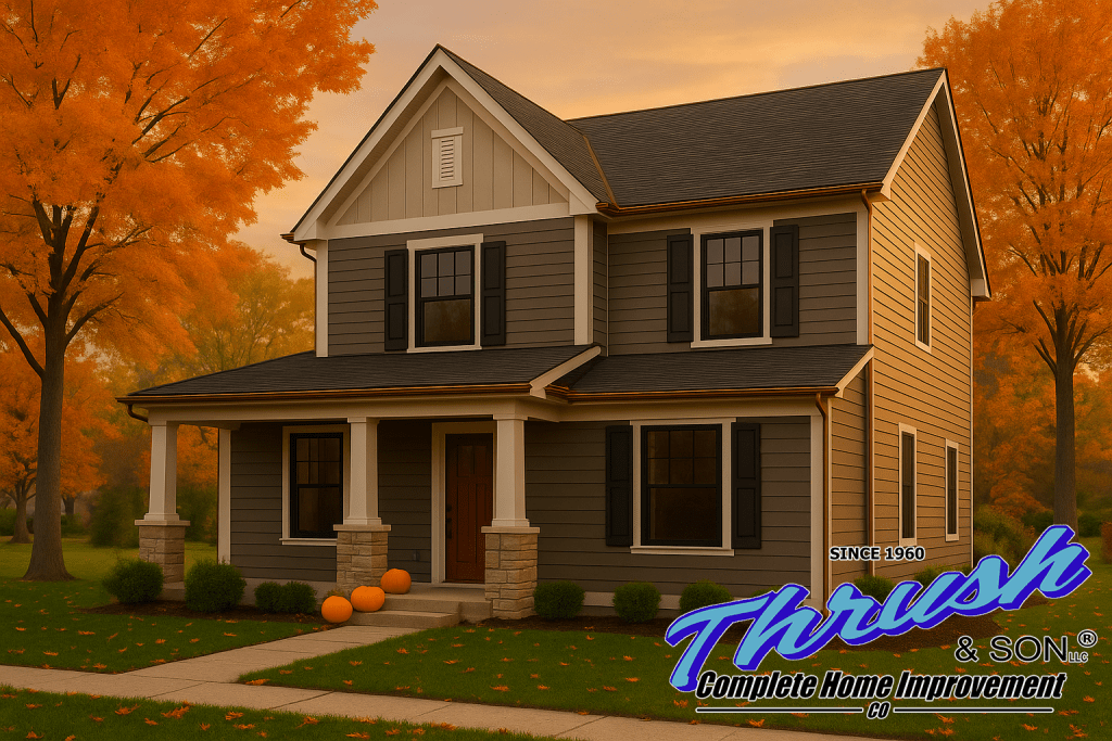 Stylizing Your Home’s Centerpiece through exterior upgrades like siding, trim, and fall-ready curb appeal