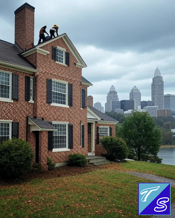 Architectural shingles being installed and inspected on a residential roof to ensure proper performance, durability, and weather protection