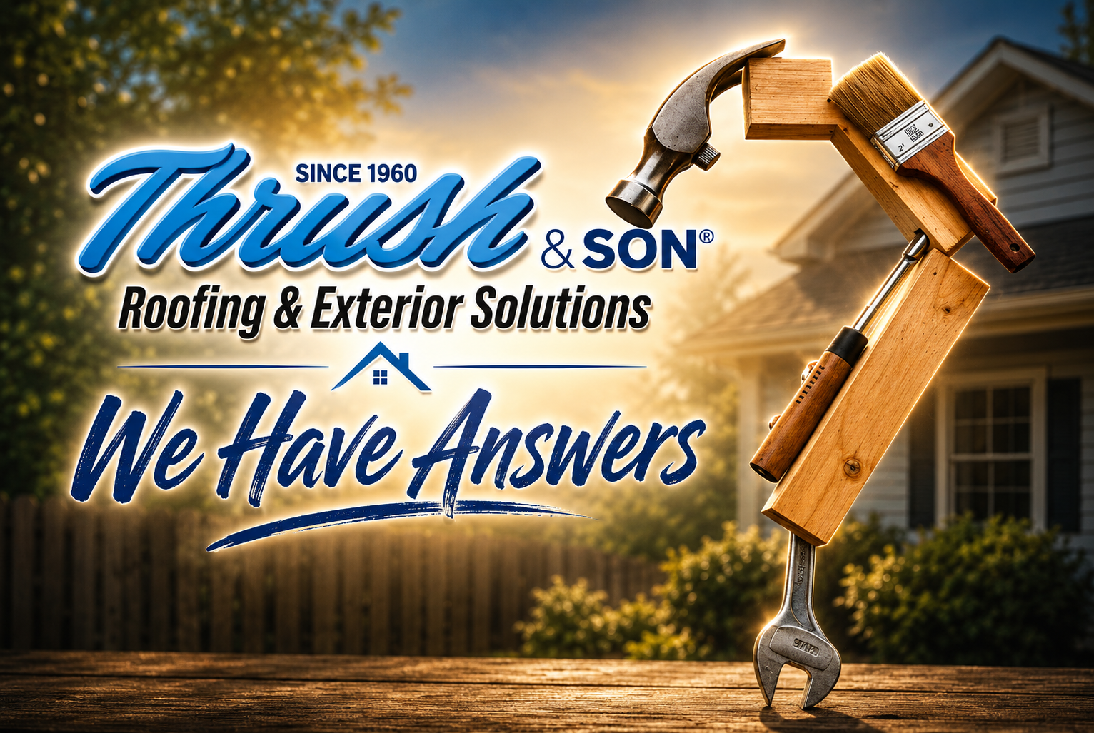 Home improvement questions answered by Thrush & Son® — homeowner education since 1960